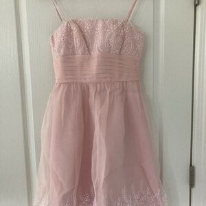 Pretty in Pink Bridesmaids Dress